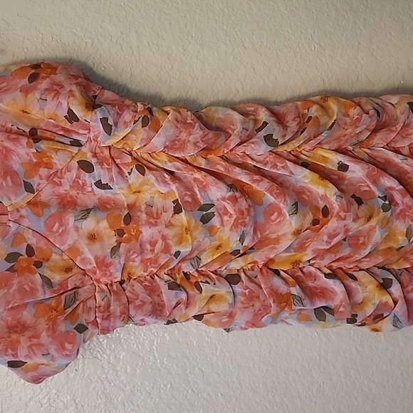 Lily Rose Floral Mini Ruffle Dress - Picture 5 of 11